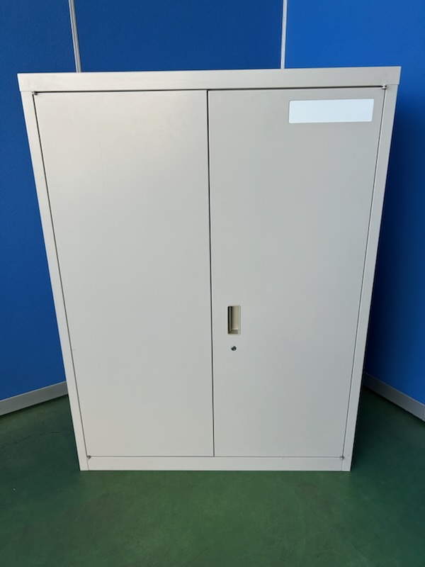 イトーキ　ワークユニットWU型　ニューグレー　両開き書庫