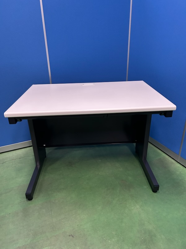 プラス　W1000　ホワイト　ブラック　平机