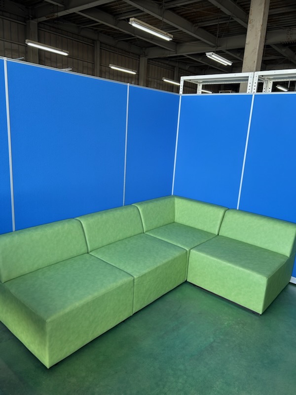 SOGO　レゴⅠ　ロビーソファ　グリーン　4点セット