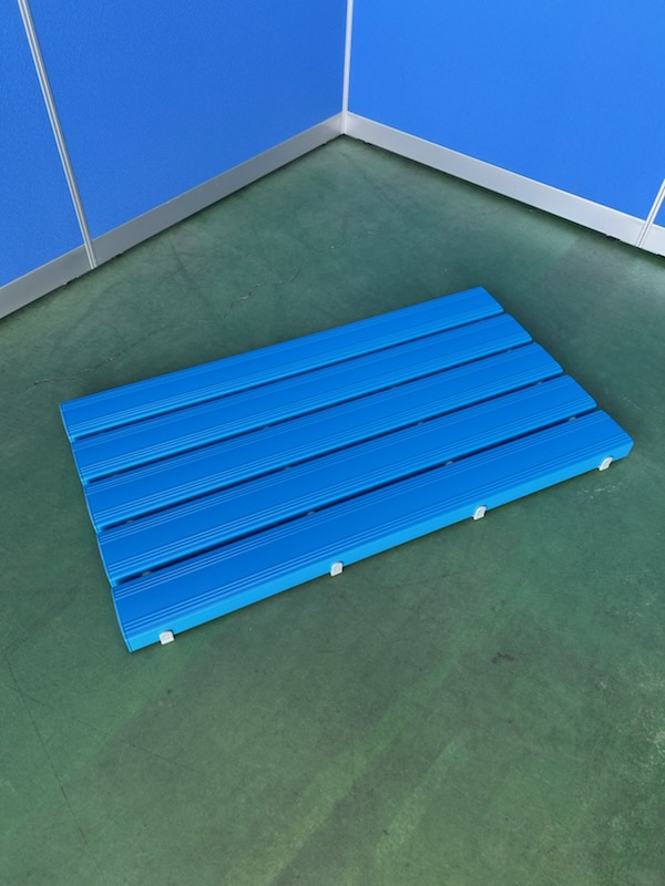 ［未使用品］テラモト　ブルー　500×900　スノコ