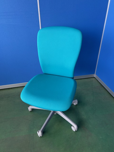 オカムラ　スラート　ブルーグリーン　オフィスチェア［432］