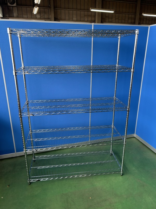 ルミナス　スチールラック　W1200×D450×H1730［557］