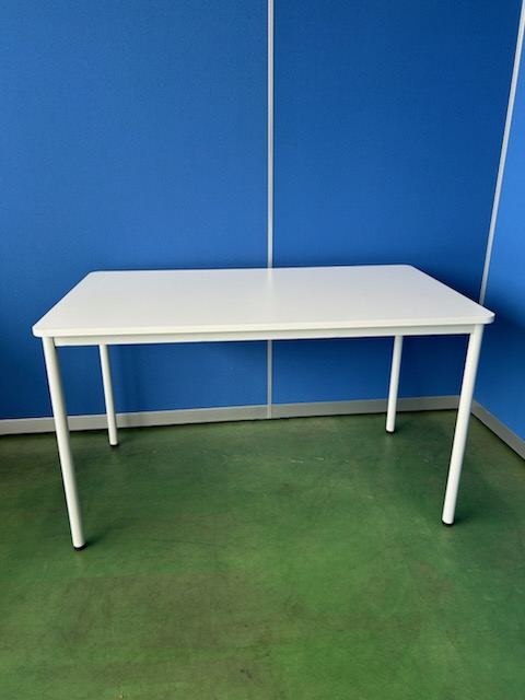 アール・エフ・ヤマカワ　W1200　ホワイト　ミーティングテーブル［562］