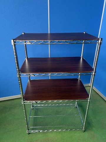 ルミナス　スチールラック　棚板シート付　W750×D450×H1200［567］