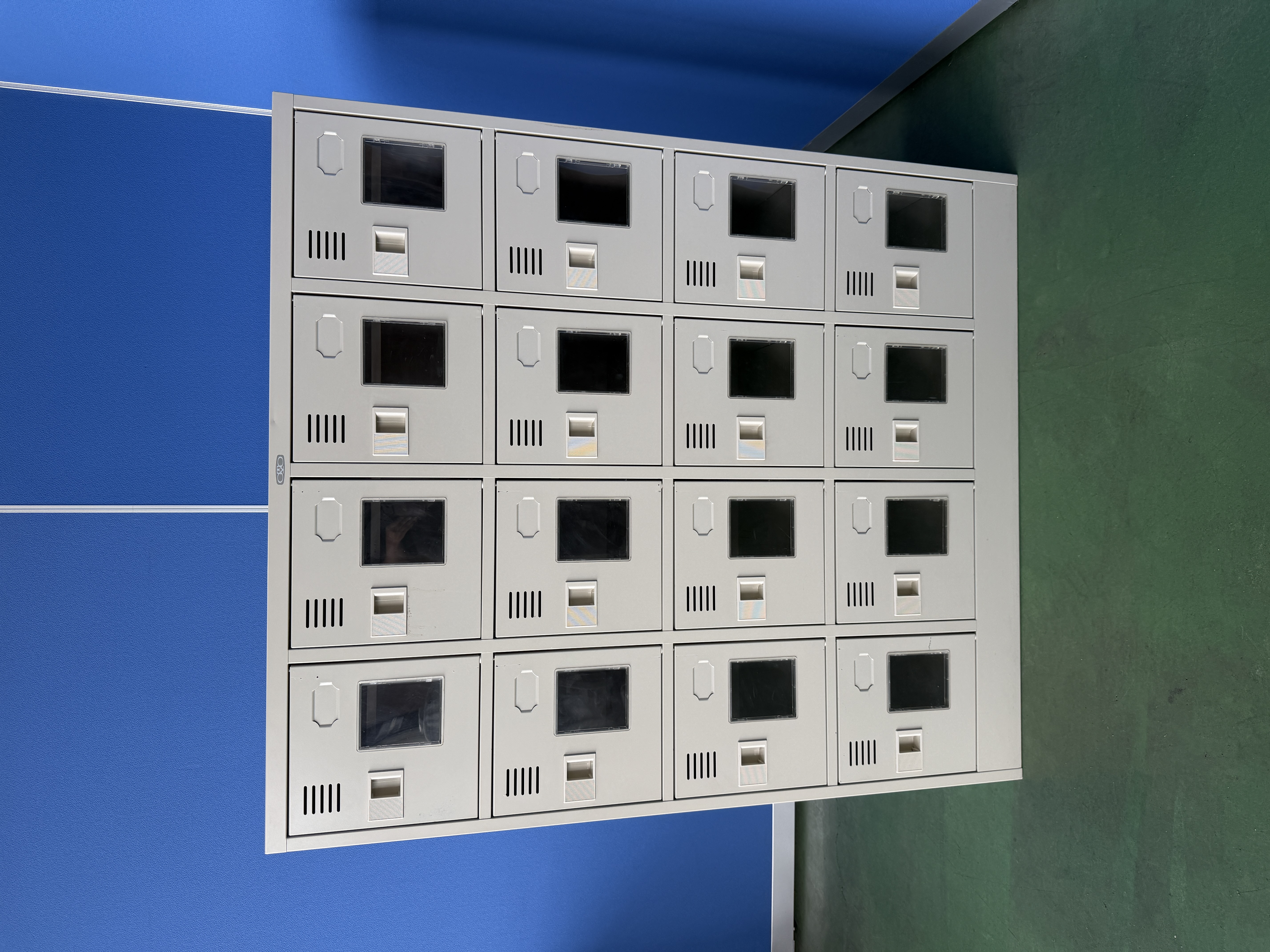 ヒラヤマ　シューズロッカー　16人用［756］