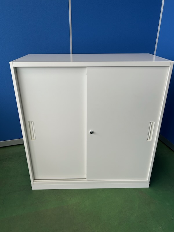 ナイキ　CWシリーズ　ホワイト　引き戸書庫